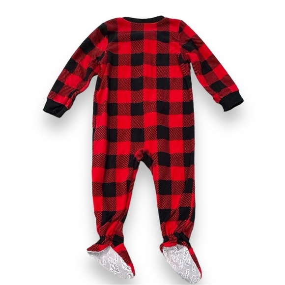 Set of 2 Carter’s One Piece Fleece Sleeper Pajamas Size 24M - Picture 6 of 6